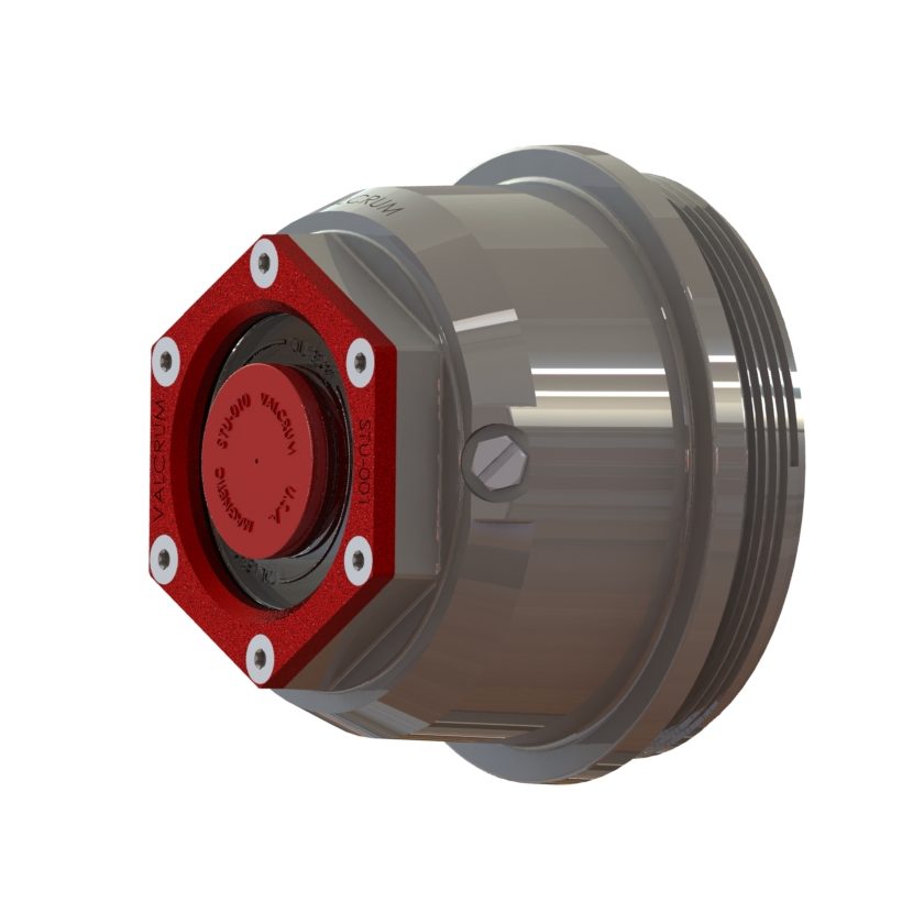 ST375 3.75" Universal Aluminum Hub Cap Valcrum