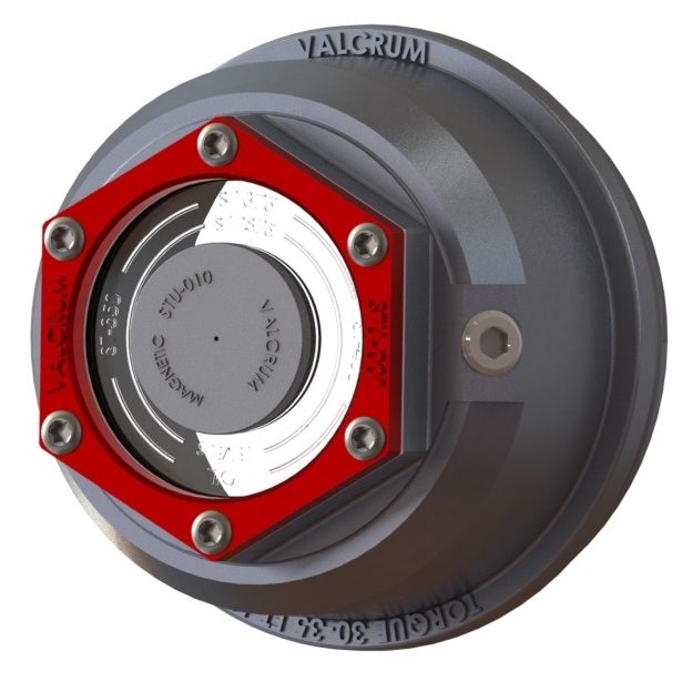 ST375 Universal Aluminum Hub Cap Valcrum Next Generation Trailer